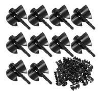 33 Pcs Clips pour Clôture Agricoles, Clous de Clôture pour Clôtures Métalliques, Agrafes de Clôture en Fil de Fer, Réutilisez Vis de Pinces de Fixation pour Clôtures en Treillis et Tissées