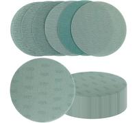 33 pièces Grille d'abrasion 225mm Klett,Net Interphase Pad grain P60/P80/P120/P150/P180/P240,Grille d'abrasion extrême,Grille sans poussière et efficace,Pour bois,pierre, béton