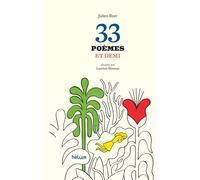 33 poèmes et demi - Julien Baer - Helium - broché - Poésie jeunesse