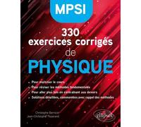 330 Exercices Corrigés De Physique Mpsi