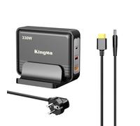 330 W GaN Ordinateur Chargeur, PD 3.0 V Nitro Pro Station de Charge avec 3 Ports, Adaptateur de Charge Rapide pour Ordinateurs Portables de Jeu et d'ingénierie, Compatible avec Predator PH317-55