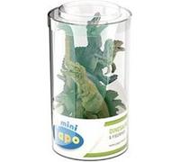 33019 Mini PLUS Dinosaures Lot 2 (Tube, 6 pcs) Bleu G