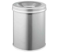 [3305-10] DURABLE Corbeille de papier DURABLE SAFE, rond, 15 litres, gris