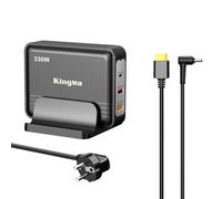 330W Gan Chargeur pour Ordinateur Portable, Adaptateur de Charge Rapide PD 3.0 ROG FX50 pour Ordinateurs Portables de Jeu et d'ingénierie Compatible avec FX53/ZX50/K550/N550/A550/N551/FX63