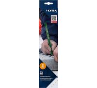 331® 3485002 L4313101 Lot De 12 Crayons De Maçonnerie Ovales 30 Cm De Long, Modèle Professionnel, Idéal Pour Le Marquage Sur La Pierre/Le Béton