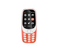 3310 Dual SIM - Téléphone de service - double SIM 16 Mo - microSD slot - Ecran LCD - 320 x 240 pixels - rear camera 2 MP - rouge chaud