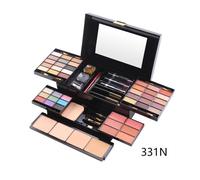 331N-Boîte De Maquillage 39 Couleurs Ombre À Paupières, Palette De Couleurs Étanche Durable, Surligneur De Ma