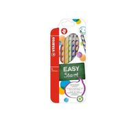 STABILO Crayons de coloriage EASYcolors ergonomiques – Pochette de 6 – Droitier