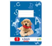 [3320603-5] herlitz Lot de 5 Schulhefts x.book, DIN A5, Lineatur 6 / blanko