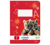[3320702-5] herlitz Lot de 5 Cahiers scolaire X.book A5 Quadrillé 16 pages 80g