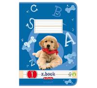 [Ref:3321502-5] HERLITZ Lot de 5 X.books cahier, format A5, linéature dm