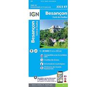 IGN Besançon-Forêt De Chailluz - Carte topographique Taille unique