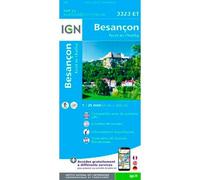 3323et besancon foret de chailluz - Collectif - Ign Institut Geographique National - broché - Atlas / carte