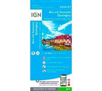 3324et arc et senans - quingey vallees de la loue et du lison - Collectif - Ign Institut Geographique National - broché - Atlas / carte