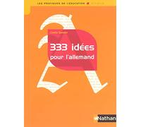 333 idées pour l'allemand