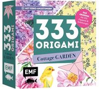 333 Origami - Cottage Garden - Wunderschöne Papiere falten für Blumen-Fans: Das Original: Mit Anleitungen, Videos und 333 Papieren: Hochwertiges Origami-Papier mit 40 verschiedenen floralen Mustern
