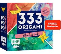 333 Origami - Farbenfeuerwerk: Alcohol Ink: Das Original: Mit Anleitungen und 333 feinen Papieren