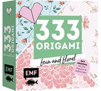 333 Origami – fin et floral : avec instructions et 333 papiers fleuris – Poche