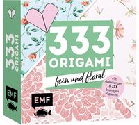 333 Origami - fein und floral: Mit Anleitungen und 333 blumigen Papieren (Poche)