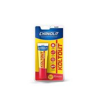 Colle de fixation et d'étanchéité - CYANOLIT - Blanc - Blister 50ml - Pratique pour petites réparations - Polyvalente et résistante