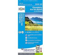 Collectif – 3332OT Chambéry - Aix-les-Bains – Échelle 1:25 000 – Broché