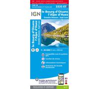 3335etr le bourg-d'oisans resistante - Echelle 1:25 000 - Collectif - Ign Institut Geographique National - Atlas / carte
