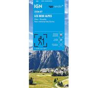 3336et les deux alpes, olan-muzelle pn des ecrins / recto - Collectif - Ign Institut Geographique National - Atlas / carte