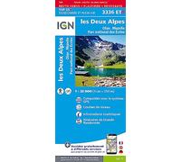 3336ETR - Les Deux Alpes, Olan-Muzelle, PN des Ecrins : 1/25 000, plastifiée-résistante