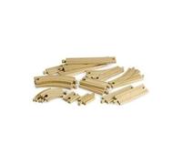 Circuit trains GENERIQUE Brio - 33402 - Circuits de train en bois - Coffret évolution Intermédiaires - 16 pièces