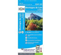 IGN - Montagne De Lure.Les Mées.Château-Arnoux - Carte topographique - Taille unique