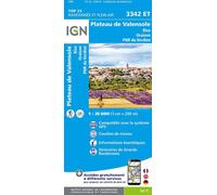 3342et plateau de valensole riez oraison pnr du verdon Echelle 1 : 25 000 - Collectif - Ign Institut Geographique National - broché - Atlas / carte