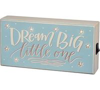 #33459 - Panneau LED - Dream Big BLU 20,3 x 10,2 cm