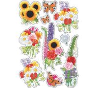 HERMA Sticker décoratif « Fleurs modernes ».