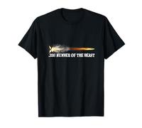 .338 Numéro de la Bête Calibre Lapua Magnum T-Shirt