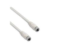 Metronic 338032 Câble TV satellite coaxial fiches F mâle/mâle 2 m G