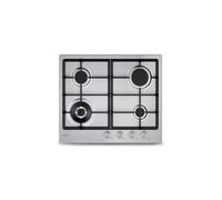 Candy Moderna CHG6BF4WTX Acier inoxydable Intégré 60 cm Gaz 4 zone(s)