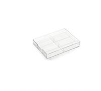 338419 coffee point plateau de rangement pour espace café et thé transparent 34 x 26,5 x 5,7 cm