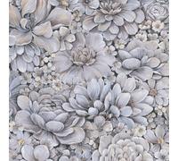 33955 - Papier Peint Galerie Rayé Gris Rose Noir