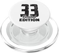 33e Anniversaire édition limitée Anniversaire 33 Ans Enfin PopSockets PopGrip pour MagSafe