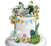 33pcs dragon party cake decor cupcake toppers dragon birthday party decoration décorations de gâteaux dragon fantastique pour dragon volant babyshower supplies