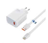 33w Chargeur Rapide Pour Redmi Note 13 Pro, Xiaomi 14 Pad 6 Pad 5 11 Lite 11i Redmi 13c 12c Note 11s 12s Note 12 Pro 11 Pro 11t Pro 13t Poco X6 Pro M6 Pro X5 Pro Chargeur Turbo Câb[Cha8220576]