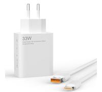 33W Chargeur Turbo pour Xiaomi Redmi Note 13 Pro/12 Pro/11 Pro/13/12/11/11S/9/10,Xiaomi 10T/11 Lite/10/10 Lite/10T Lite/11/POCO X6/X3/F3/X5/M5/F2 Pro.Chargeur Rapide et Cable 2M