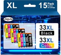 33Xl Ink Cartridges Replacement For 33Xl 33Xl Compatible With Expression Premium Xp 540 Xp-530 Xp-645 Xp-830 Xp-635 Xp-640 Printers