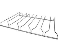 34,5x55,3x47,8cm Rail pour verres | Etagère à verres murale | Rail de bar 5 rangées | Support pour flûtes à champagne | Support pour verres à vin monté au plafond | Support pour verres à vin | Support