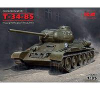 ICM Maquette char T-34-85 – Char moyen soviétique Seconde Guerre mondiale – 1/35 – 35367