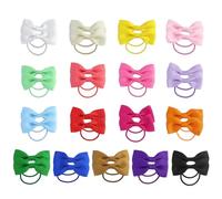 34 arcs de cheveux papillon, petit bandeau pour queue de cheval, arcs de cheveux pour bébé fille, bandeau élastique pour enfants, amis, cadeaux pour les tout-petits (Multicolore)