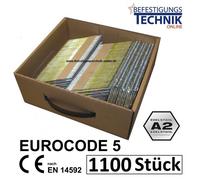 34° Clous en bande 2,8x55mm anneau inox A2 papier pour cloueur Paslode Senco Tjep Haubold 1,1M