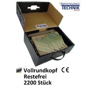 34° Clous en bande 2,8x75mm anneau brillant pour DeWalt DCN 690 692 694 695 Cloueur sans fil 2,2M