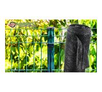 34 M Filet D'ombrage, Brise-Vue Pour Clôture, Bâche De Tennis, Clôture De Protection Contre Les Regards, Claustra 90 G 2 M Vert
