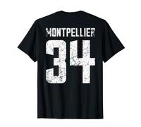 34 Montpellier - Design avec une touche française T-Shirt